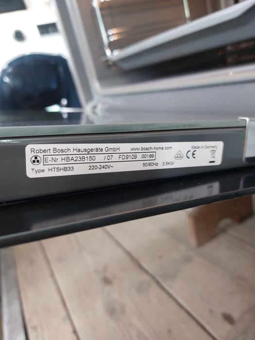 Духовка електрична духова шафа Bosch