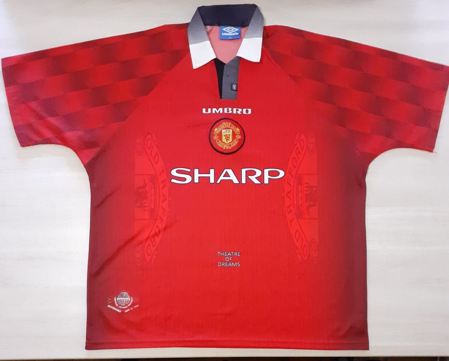 Camisola Manchester United Umbro Tamanho XXL