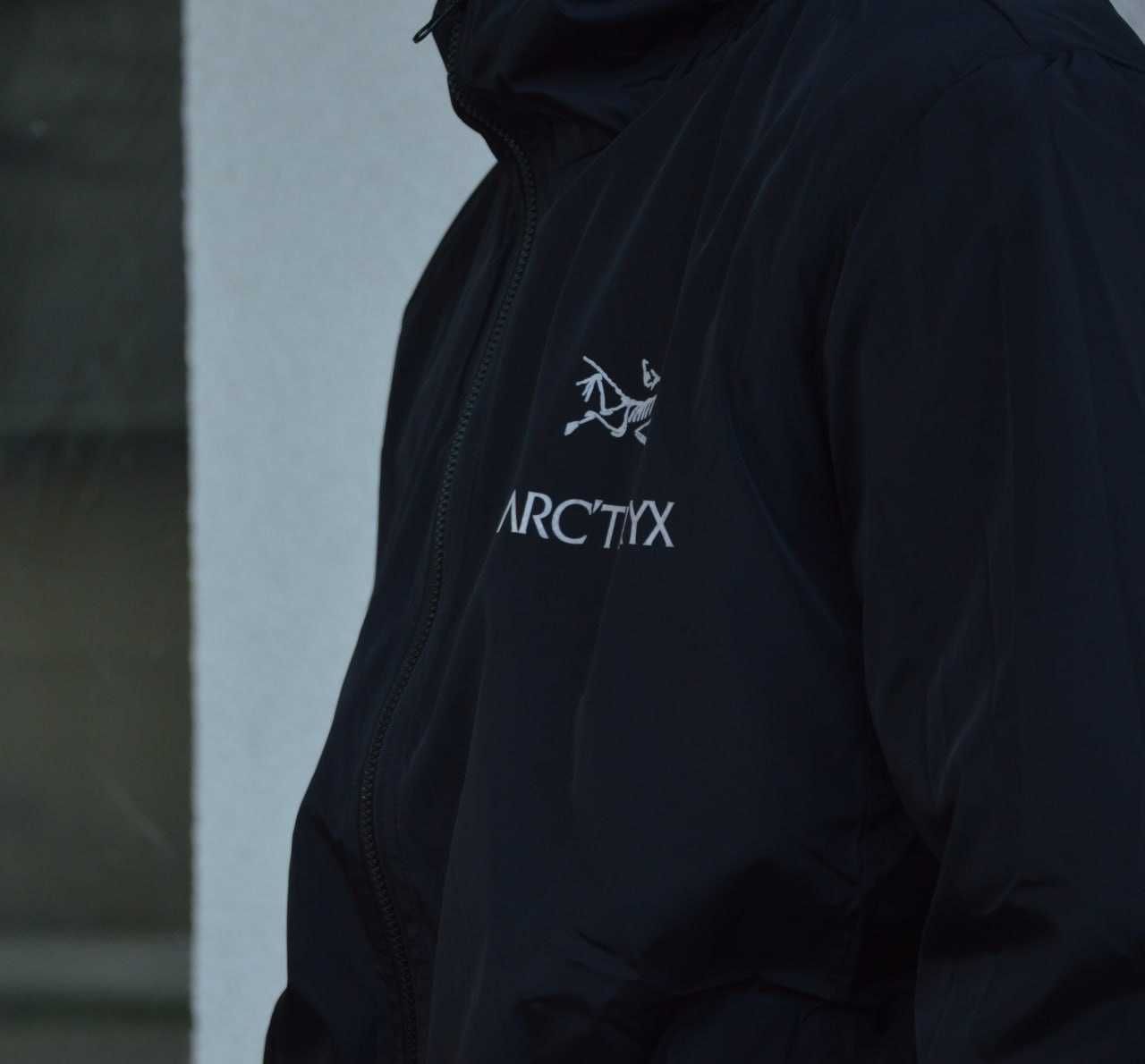 Куртка чоловіча Arcteryx Gore-Tex / Новая ветровка черная Артерикс