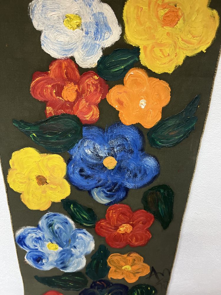 Quadro Pintura Floral