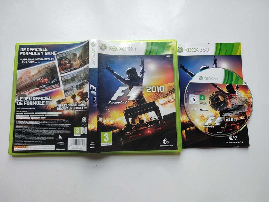 Xbox 360 gra F1 2010