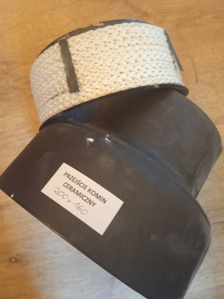 Przejście, redukcja do komina ceramicznego