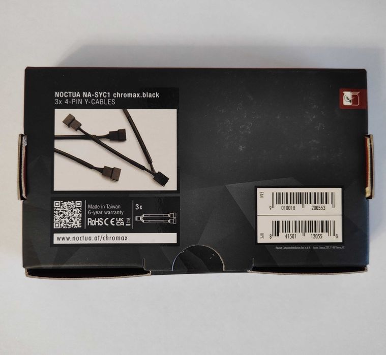 Сплітер Noctua NA-SYC1 chromax.black