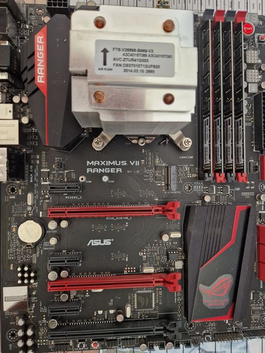 Płyta główna +procesor I7 + 32GB Ram