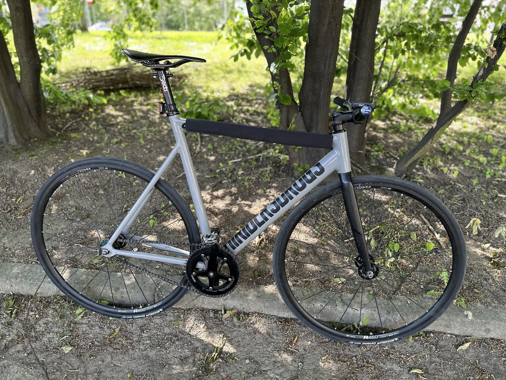 OSTRE KOŁO, FIXED GEAR, Kolarzówka, alu carbon 56cm