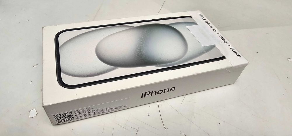 NOWY Telefon ZAPLOMBOWANY Apple iPhone 15 128GB BLACK Czarny