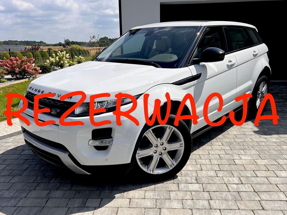 Land Rover Range Rover Evoque Salon PL 4x4 Automat Skóra Nawi Xenon Panorama El Klapa Hi Fi DSP