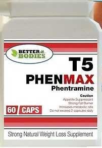 Фентермин T5 PhenMax для быстрого похудения. Бад.