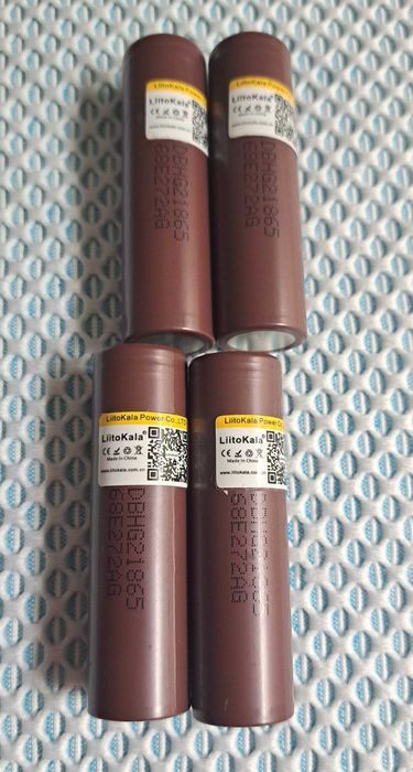 Pack 2x2Pilhas Bateria Recarregável - Liitokala - 18650 -3,7-'3000mAh