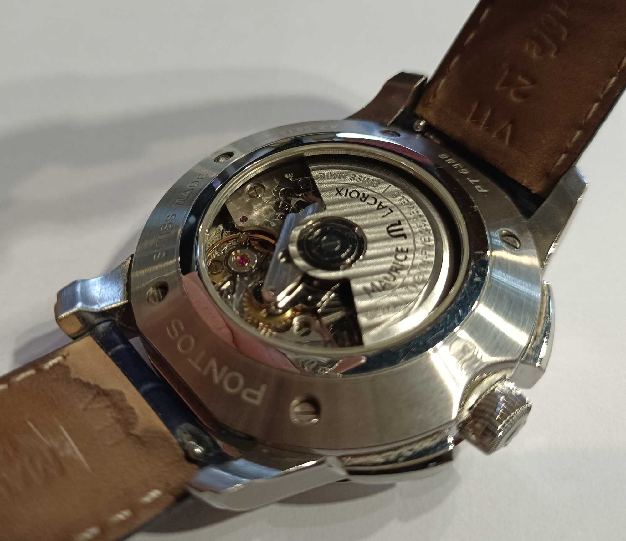 Zegarek MAURICE LACROIX PONTOS Chronograph /Automatic/ML 112/Stan BDB