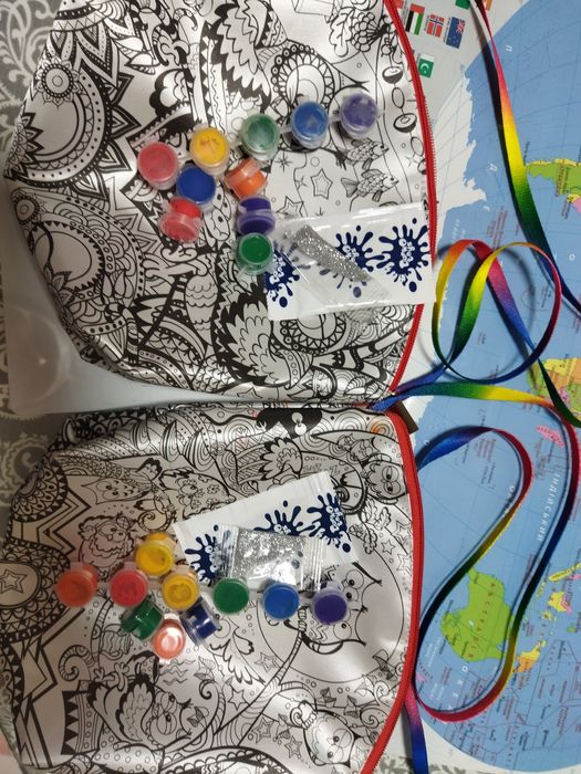 Сумка розмальовка.