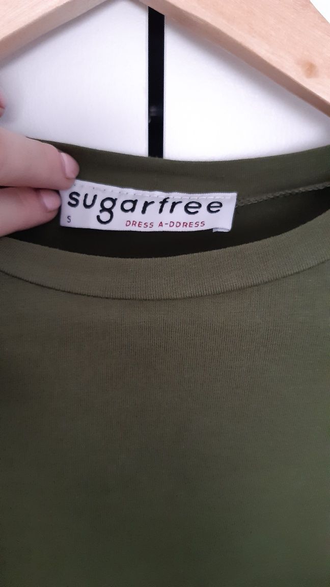 Sukienka Sugarfree r. S kolor khaki