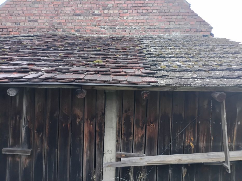 Gruz  stara dachówka  oddam