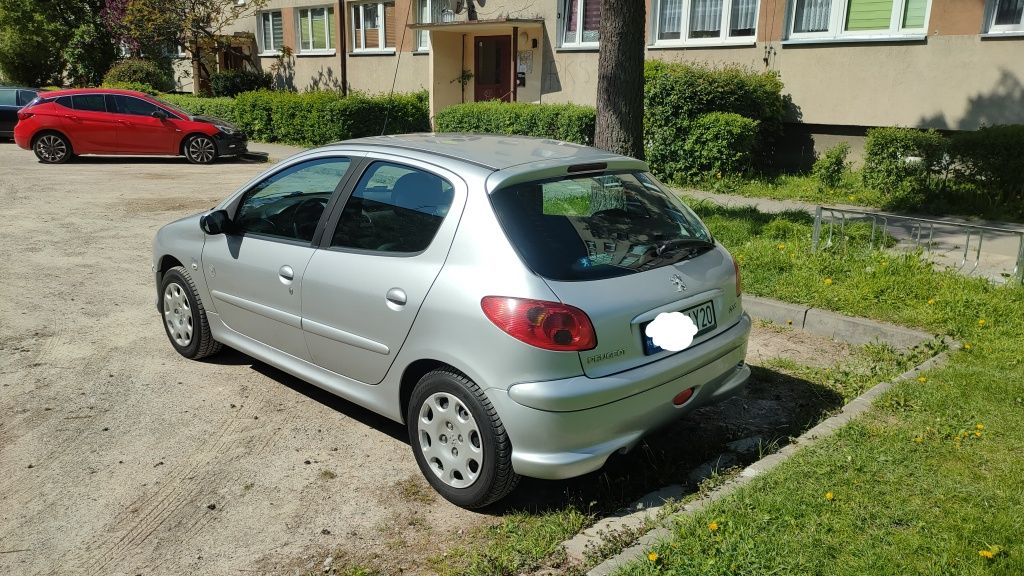 Peugeot 206 1.4 benzyna 2008 rok 5 drzwi