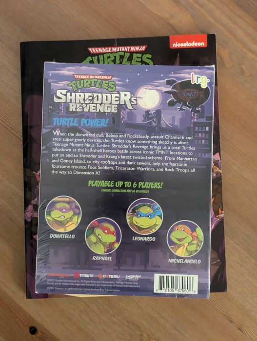Teenage Mutant Ninja Turtles Shredders Revenge Classic Edition PS4 LRG