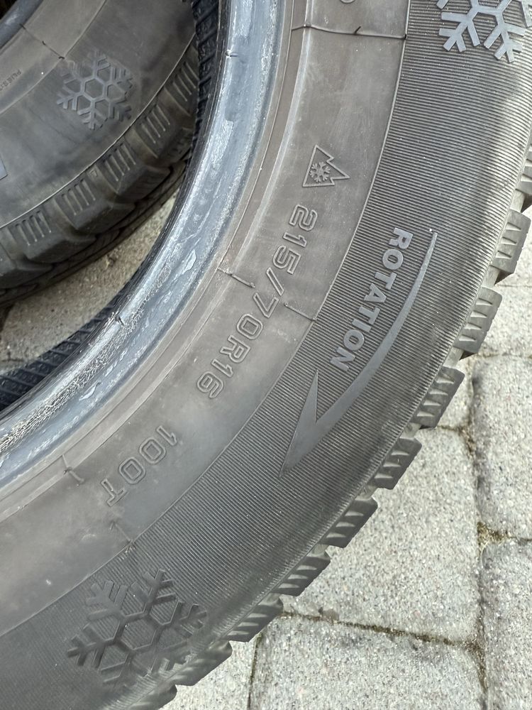 Opony zimowe SUV 215/70R16
