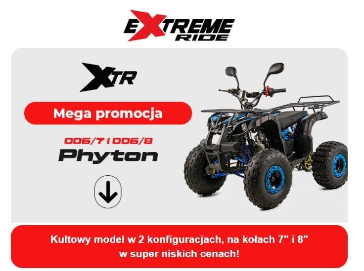 Quad Xtr 006/7 Phyton  125 Trzebinia Chrzanów