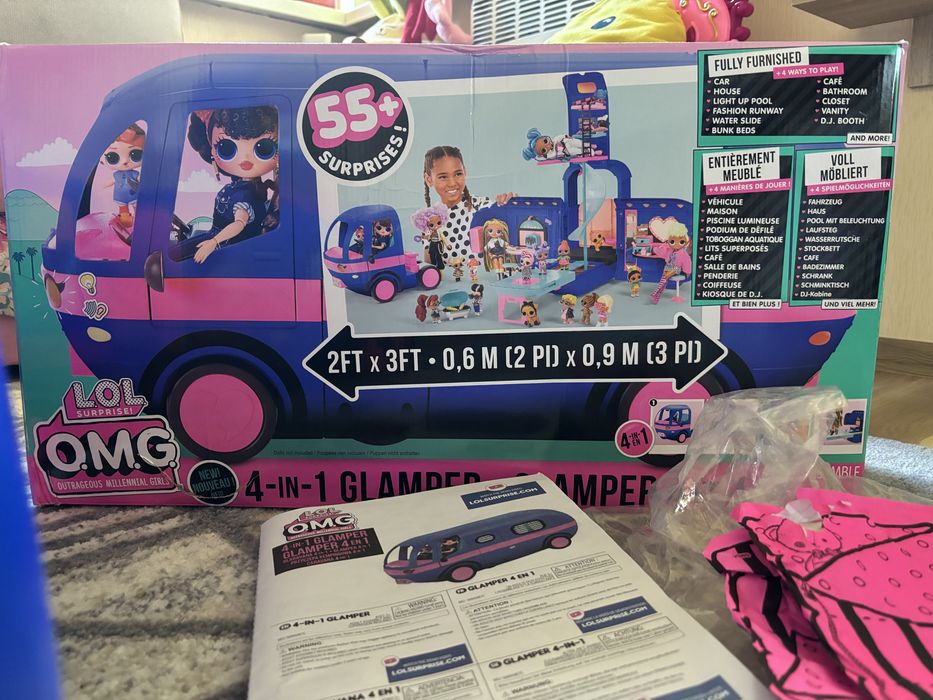 Кемпер/автобус лол з ляльками