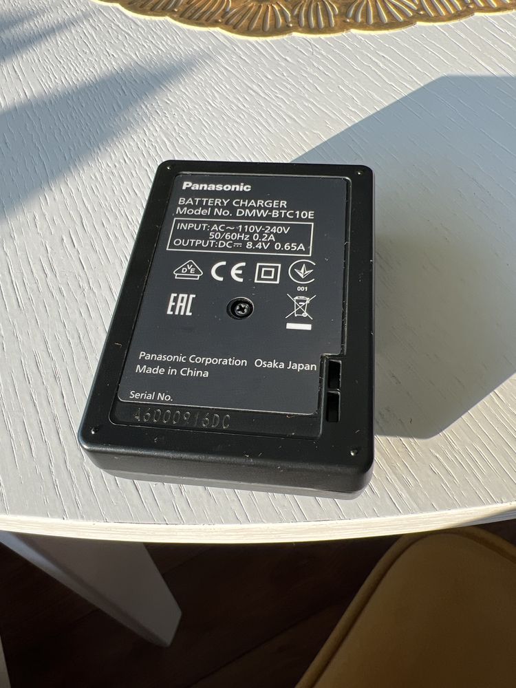 Oryginalna ładowarka Panasonic DMW-BTC10E do akumulatora DMW-BLF19