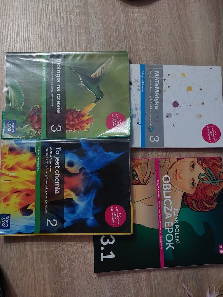 Zestaw książek 3 liceum