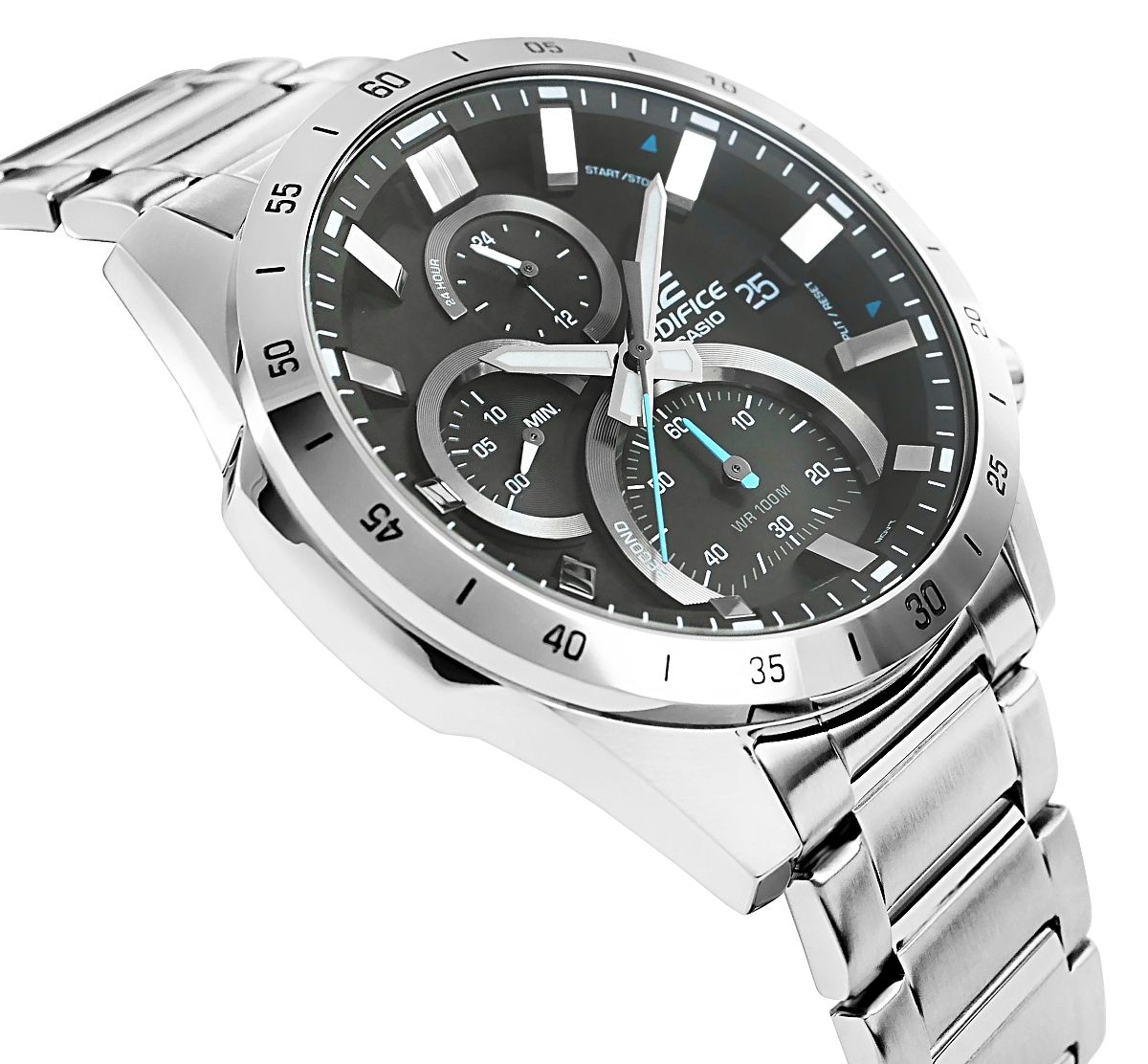 zegarek męski casio edifice efr-571d-1avuef 10 bar + box