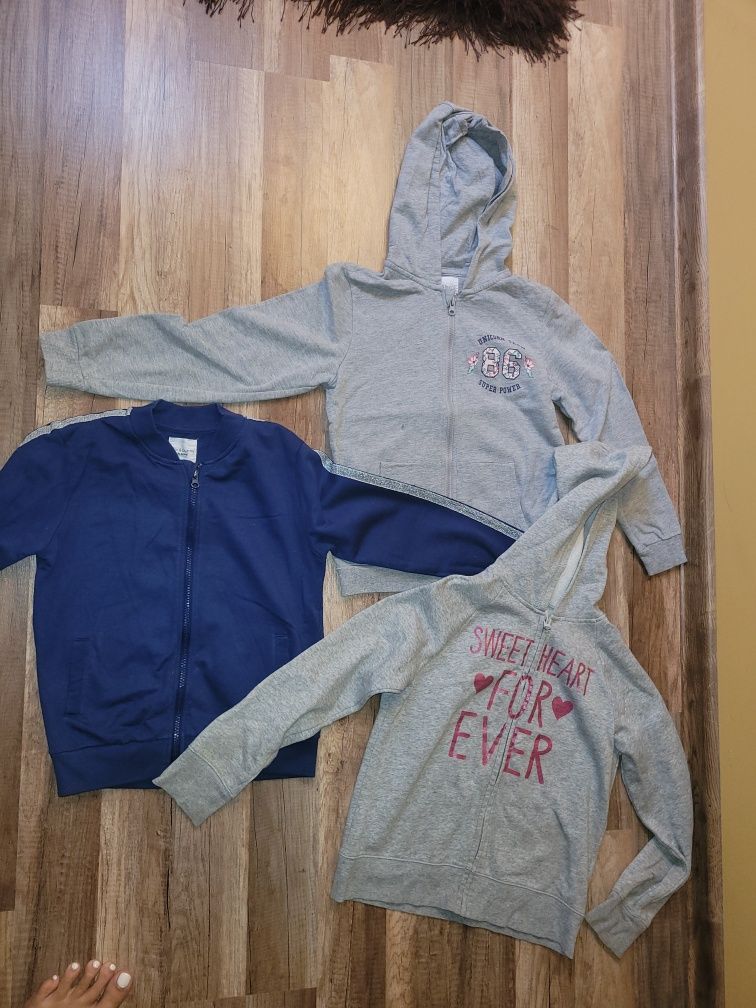 Bluza 140 zestaw bluz