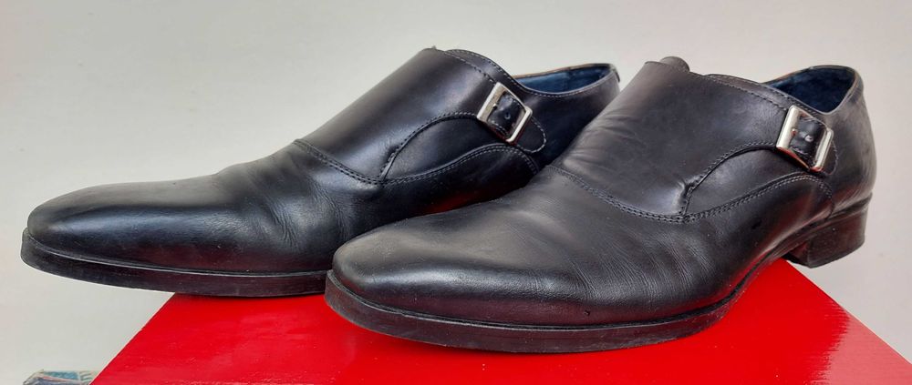 Шкіряні чоловічі туфлі-монки Choizz 45 р