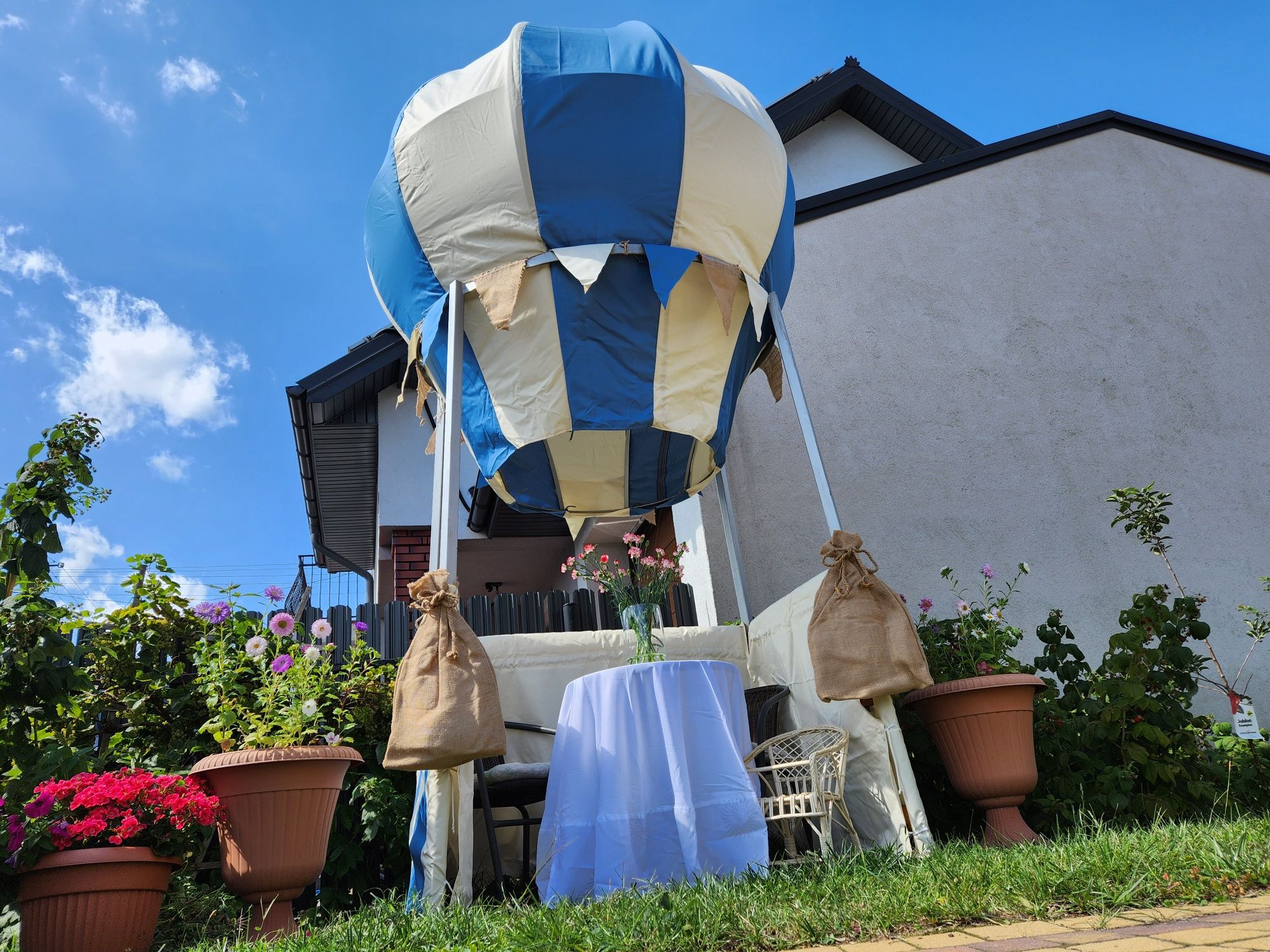 Wielki Balon Dekoracyjny 3,4m - na Eventy, śluby lub do ogrodu