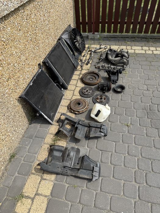 Czesci e36 M43 klimatyzacja sprzeglo chlodnica