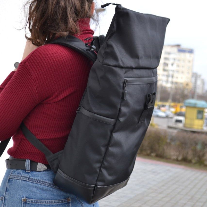 Рюкзак Roll Top чоловічий-жіночий + для ноутбука міський рол топ.