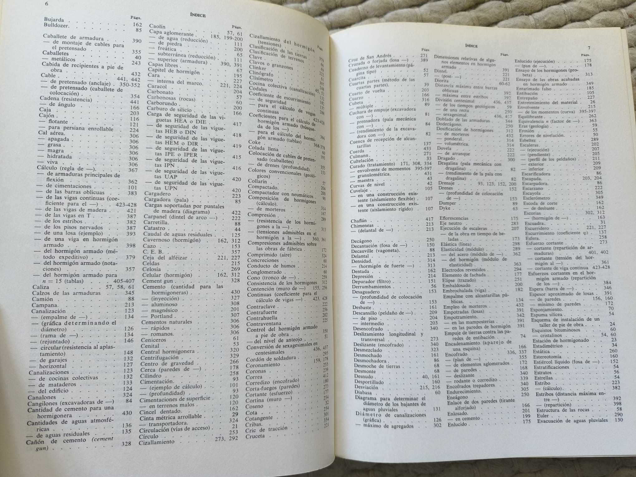 Livro "Tecnologia Construccion" de G. Baud
