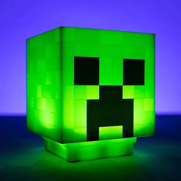Нічник Майнкрафт Кріпер Minecraft Creeper light лампа