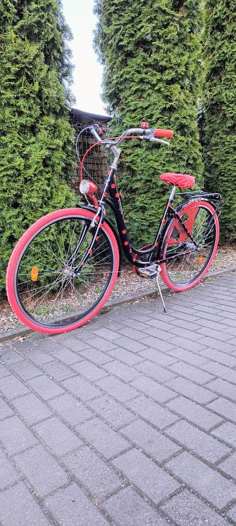 Rower miejski b.twin, koła 28, 3 biegi