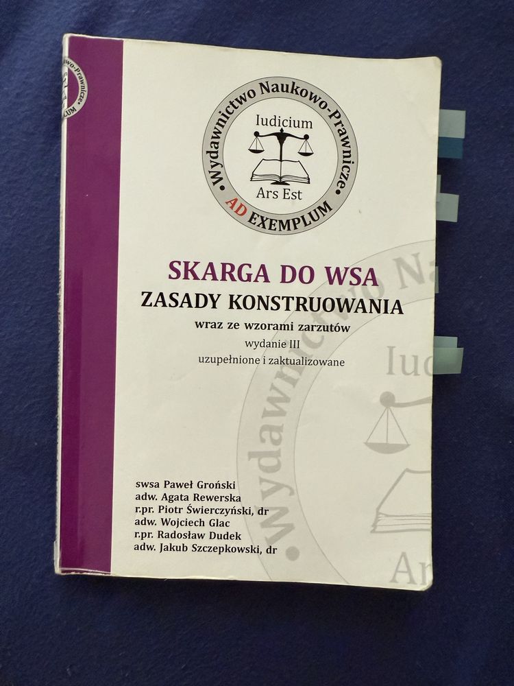 Skarga do WSA, zasady konstruowania. Ad Exemplum Agata Rewerska