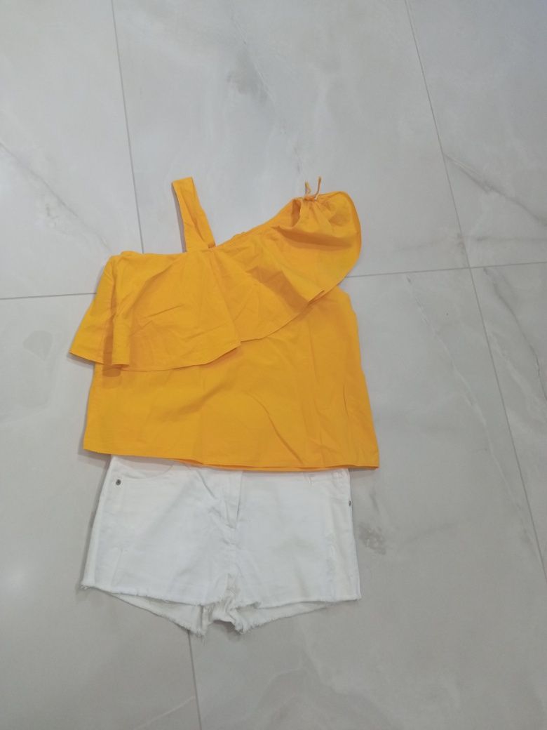 Bluzka Zara 164 żółta