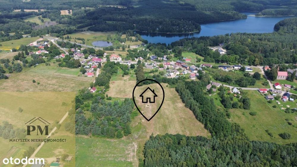 Kompleks działek z wz przy lesie i blisko jeziora!