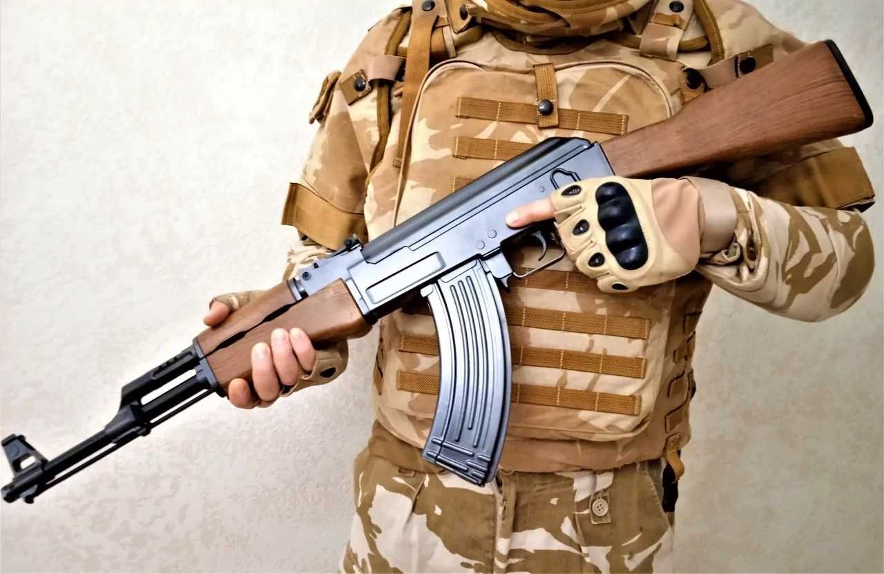 Кращий Іграшковий автомат Калашнікова АК-47 P.1093 Оригінал CYMA