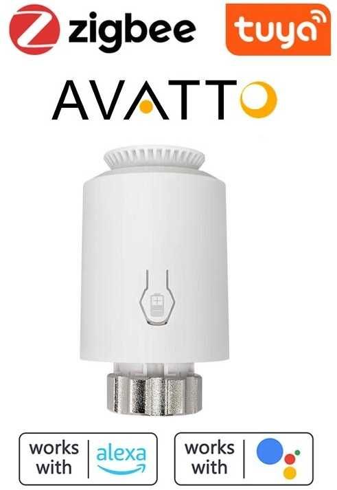 Inteligentna głowica termostatyczna Avatto TRV06 Zigbee 3.0 TUYA