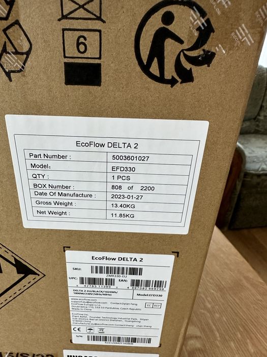 Зарядна станція EcoFlowDELTA2(EFD330