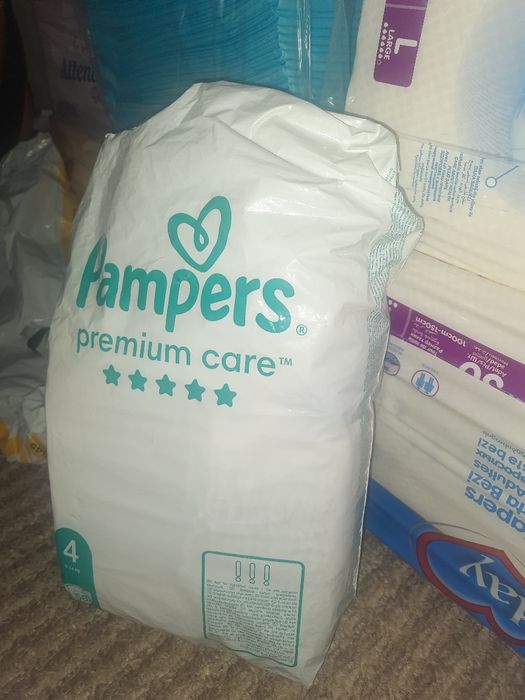 Підгузники Pampers 4 розкрита пачка 30шт.