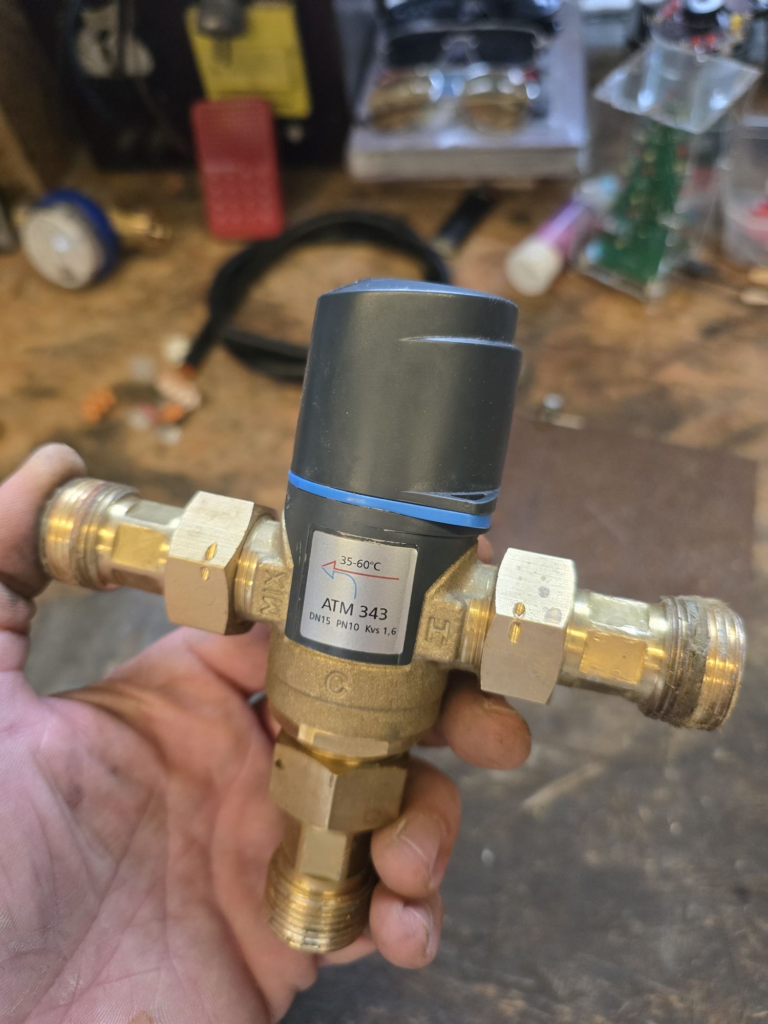 Zawór termostatyczny mieszający AFRISO ATM 343 3/4 35-60C 1,6 m³/h