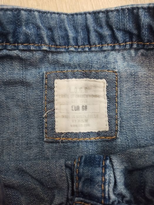 Sukienka dla dziewczynki 68 jeansowa