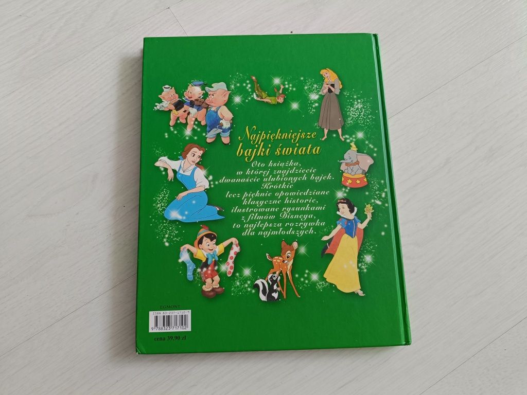 Książka Disney najpiękniejsze bajki świata m.in król lew