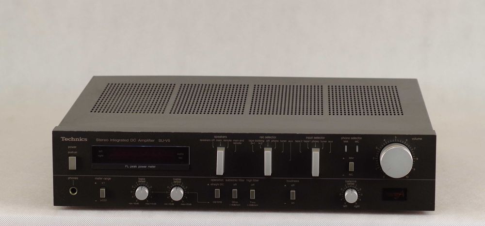 Wzmacniacz Technics SU-V5 wejście gramofonowe.