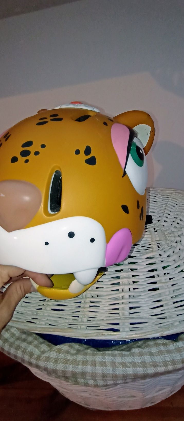 Frezy safety kask dziecięcy xs / S leopard