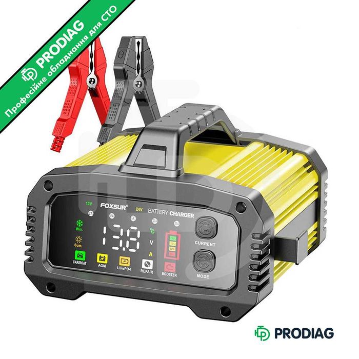FOXSUR (12V/25A-24V/15A) FPT-250- імпульсний зарядний пристрій