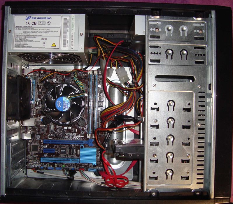 Системный блок Asus H61M-C 4х3.40 Ггц |8GB DDR3|64GB SSD|500GB HDD.