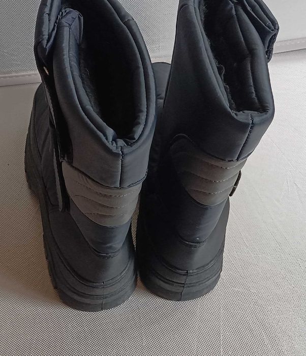 Botas Ski azul e cinza