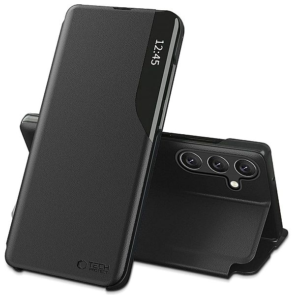 Etui Tech-Protect Smart View na Samsung Galaxy A56/5G - czarne