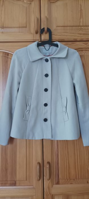 Płaszcz lolita letni wiosenny narzutka żakiet marynarka 34 XS H&M